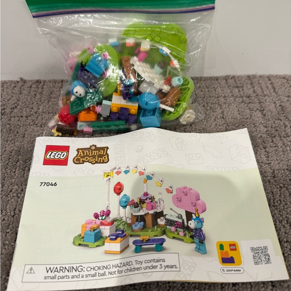 LEGO Animal Crossing Julian's Birthday Party set (77046)